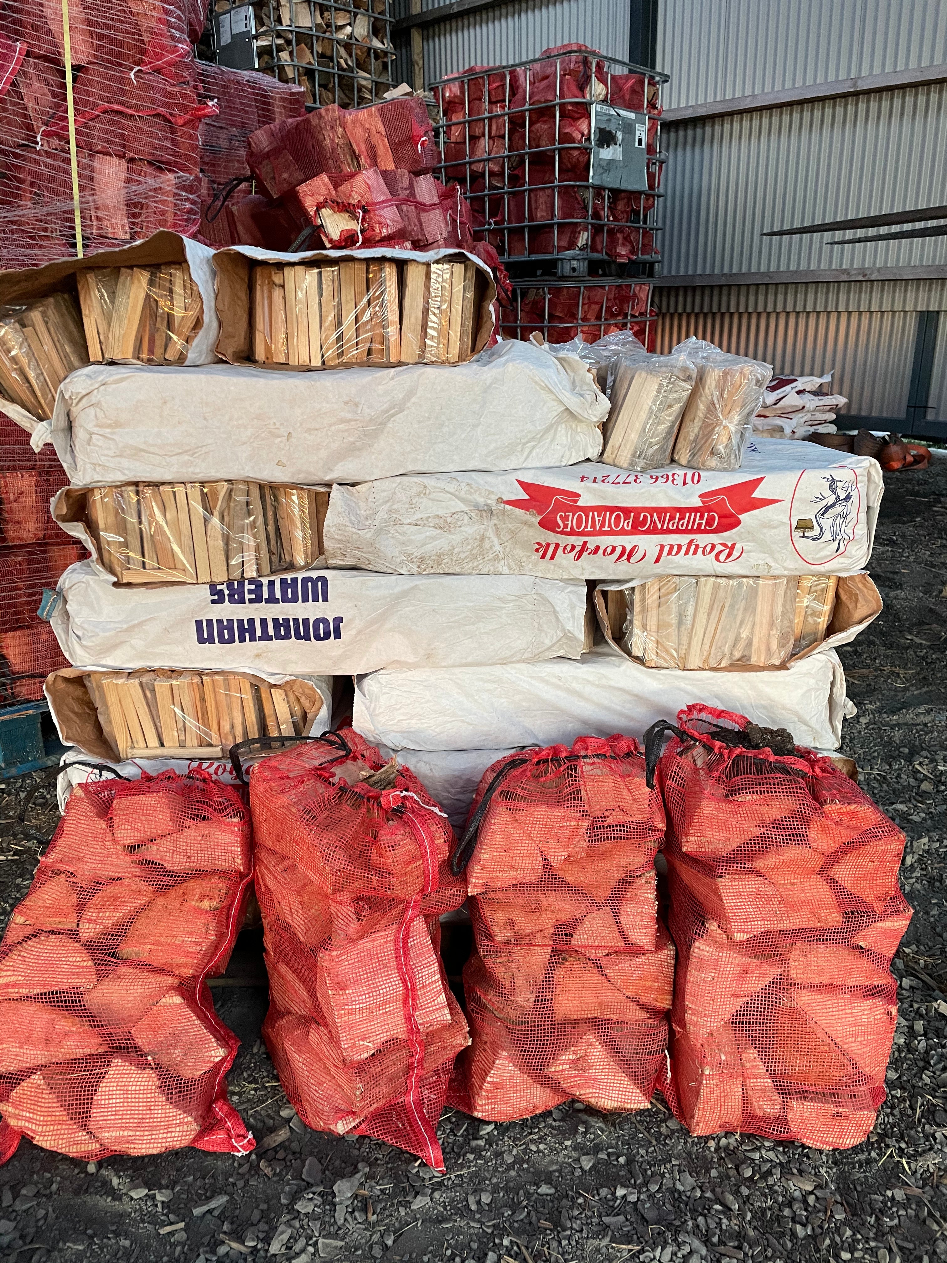 9 Bags of Kindling – Carryduff Firewood