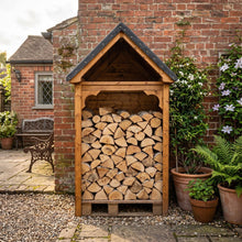Load image into Gallery viewer, Decorative Roof Log Store
